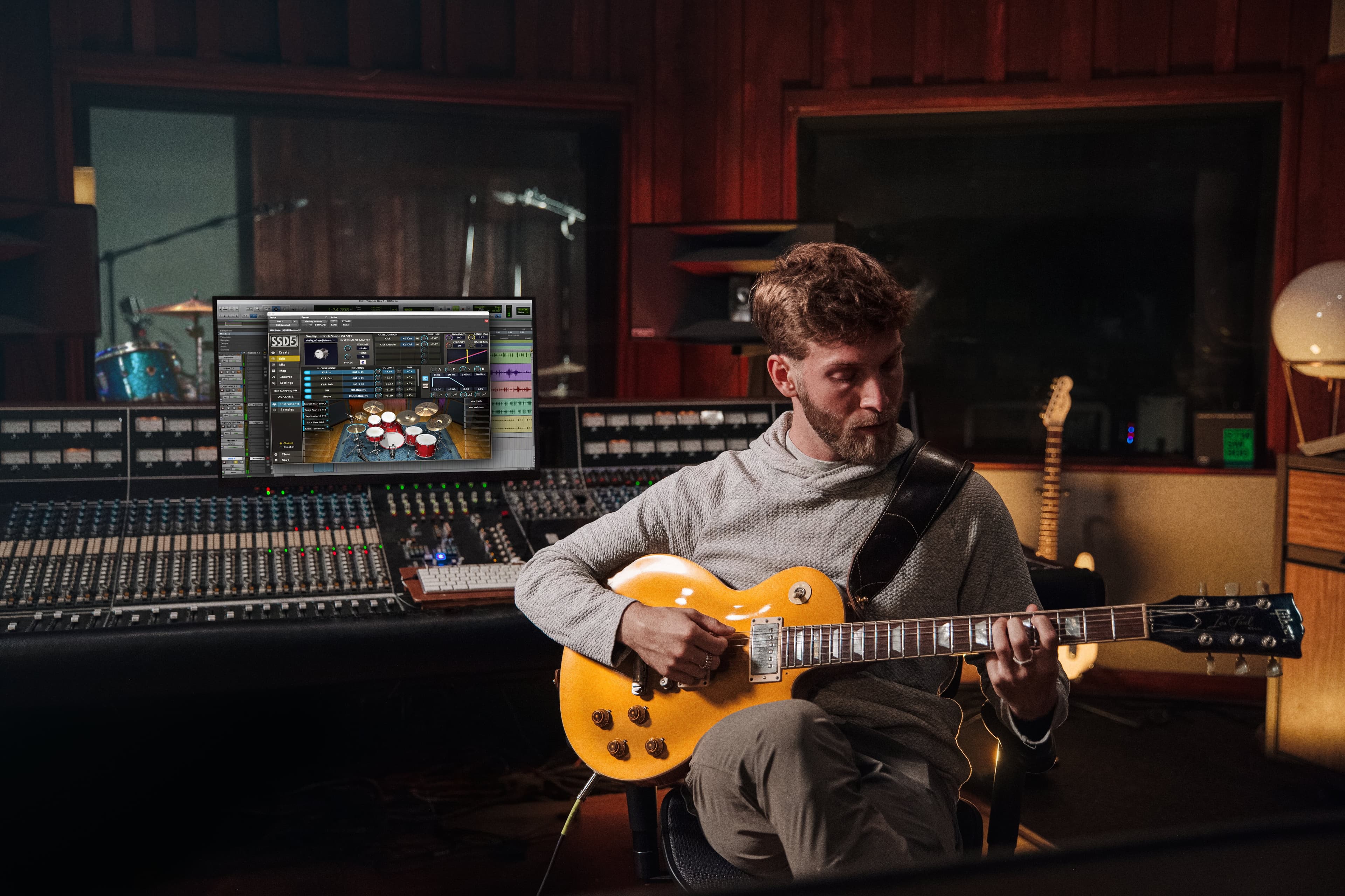 Steven Slate Drums 5.5 — full width hero background