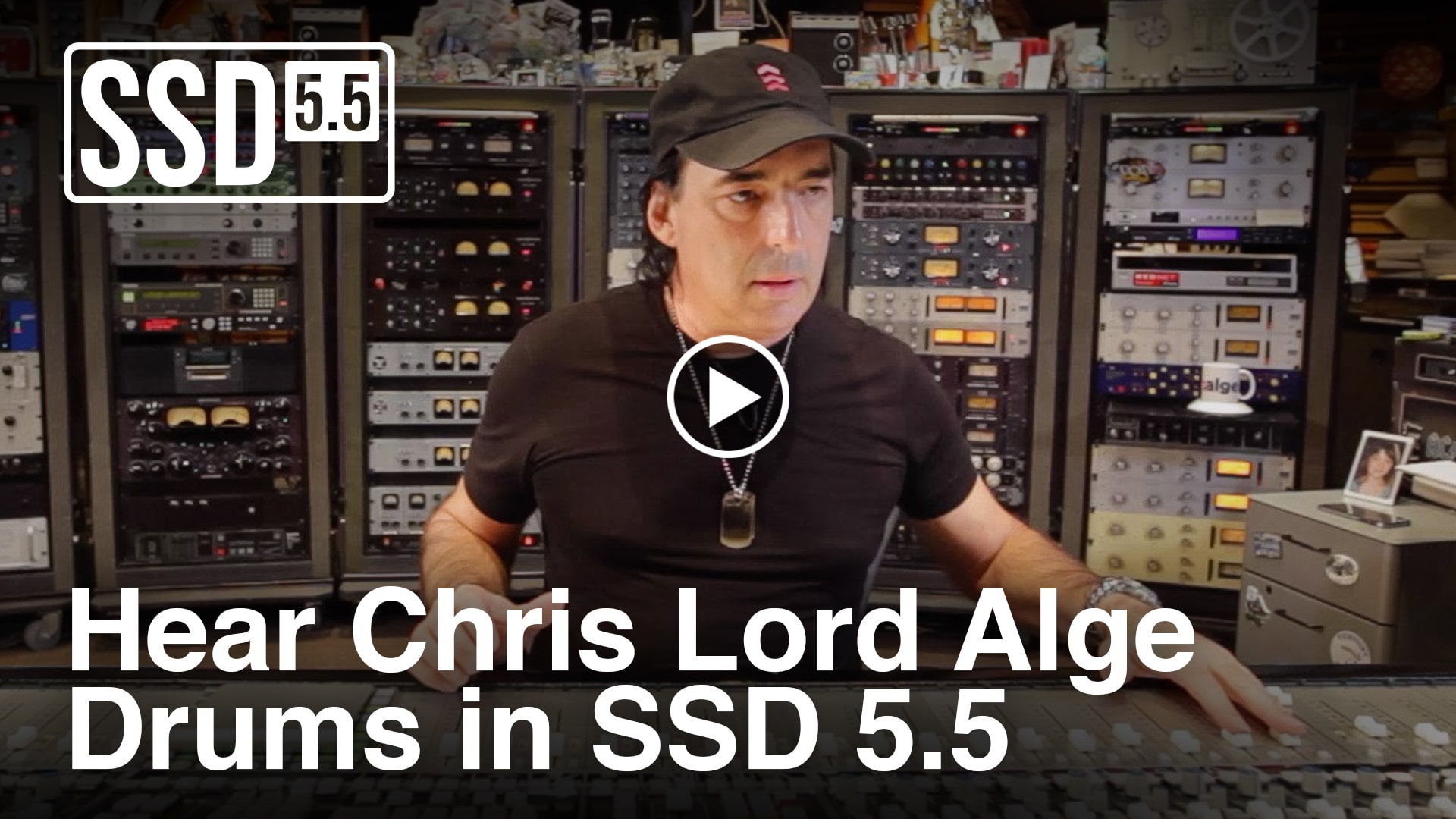 SSD play in centermin Steven Slate Drums